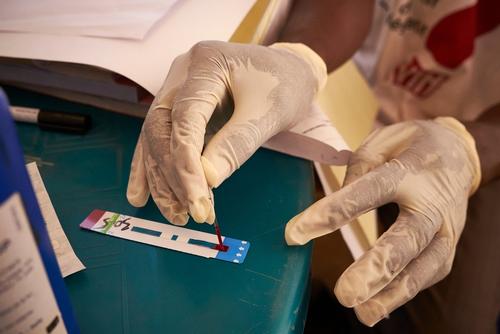 MSF HIV Testing Clinic's in Conakry
