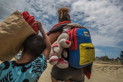 المهاجرون الفنزويليون في بيرو