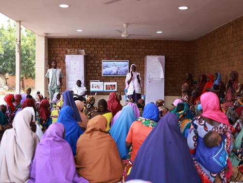 Inpatient feeding centre, Katsina