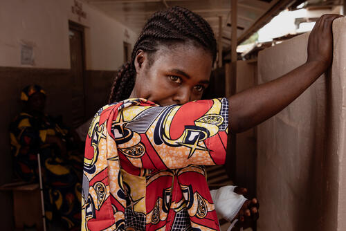 The journey of a wounded woman at MSF'SICA hospital in Bangui