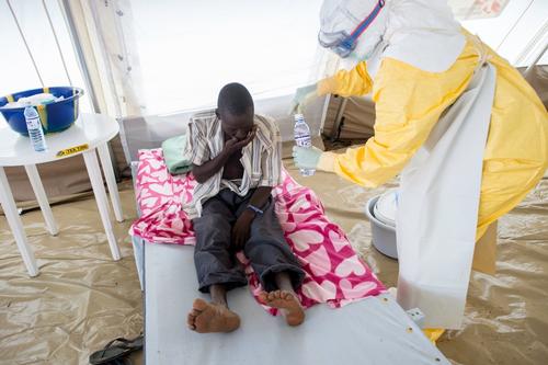 Ebola Treatment Centre in Kailahun, Sierra Leone