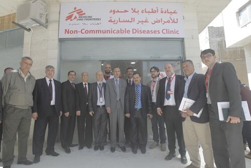 Non-Communicable Diseases Clinic opening Jordan