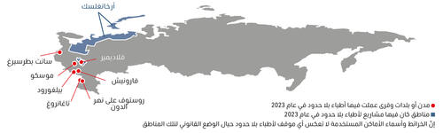 Russian Federation IAR map 2023 AR