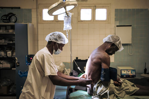 أنشطة أطباء بلا حدود في جمهورية افريقيا الوسطى