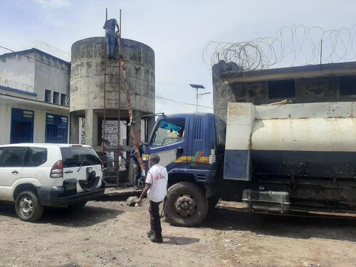 MSF à la prison centrale de Goma