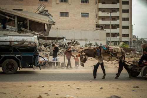 MSF Clinic in Gaza City (fleeing North Gaza package)