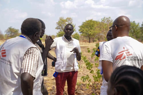 MSF outreach activities in Boma, GPAA