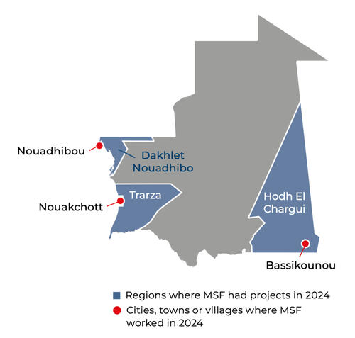 Mauritania IAR map 2024