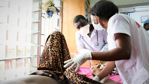 Dr Pulchérie Ditondo, MSF/en charge de la décentralisation des soins à Kinshasa.