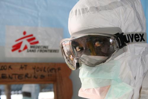 ELWA3 Ebola management centre in Monrovia, Liberia
