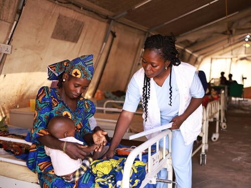 Inpatient feeding centre, Katsina