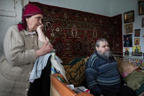 MSF Home Visits in Debaltseve