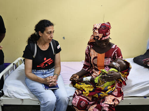 أنشطة أطباء بلا حدود في نيجيريا 