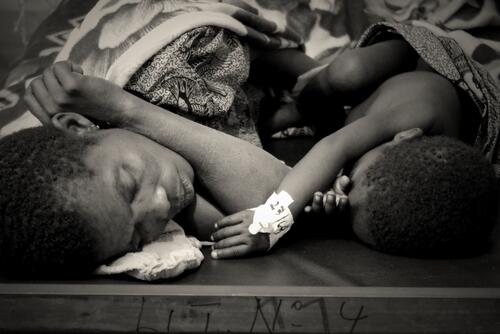 Measles outbreak in Katanga