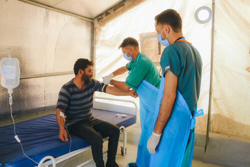 أنشطة أطباء بلا حدود في سوريا