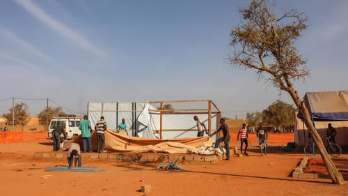 الحصول على الرعاية الصحية والاستجابة لكوفيد-19 في بوركينا فاسو