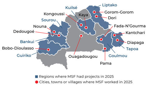 Country map for the IAR 2025.