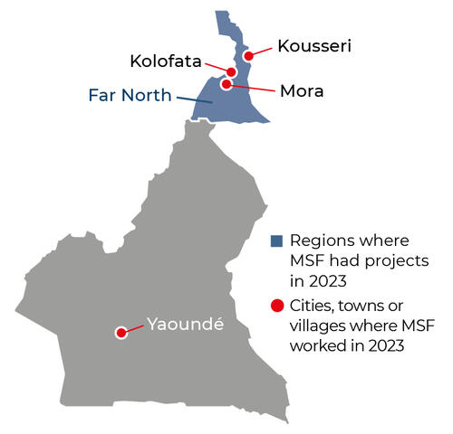 Cameroon IAR map 2023