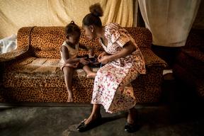 HIV in DRC, Philomene and Elise