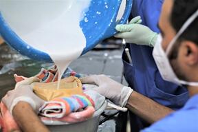 Medical activities in Gaza strip following the 11 days of bombardment in May 2021