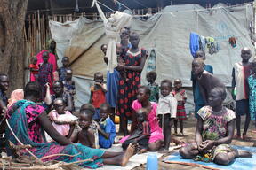 South Sudanese Refugees | Pagak Reception Centre