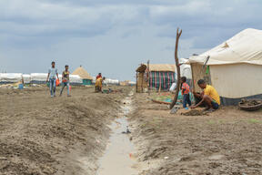 Al-Tanideba refugee camp, Sudan