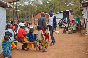 Tanzania, Nduta- Vaccination campaign