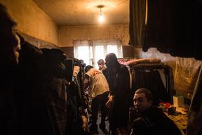 Conflict effect on population. Donetsk region, Ukraine JAN 2015