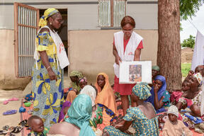 MSF activities, Kourgui, Far-North region, Cameroon