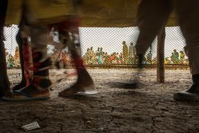 Malaria and malnutrition in South Sudan, Bentiu PoC, Sept 2015 Brendan Bannon.