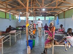 MSF activities in Kule healthcare centre