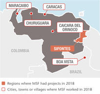 MSF projects in Venezuela, 2018 - EN