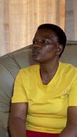Phumzile, MSF patient testing the Pocket Clinic - INTERNATIONAL
