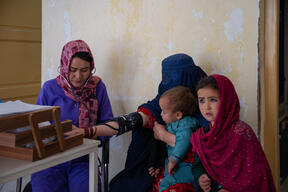 Maternal and paediatric health care in Bamyan province