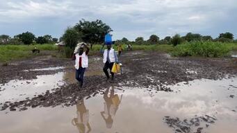 Webclip – Floods preparations in South Sudan – INT