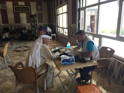 Medical care on the frontlines