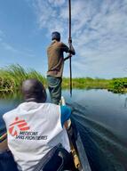 MSF staff travel to IDPs in Leer