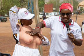 Breast and cervical cancer screening mass campaign