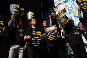 2018 Union Conference - Johnson & Johnson (J&J) protest