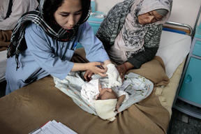Giving birth in Dasht-e-Barchi