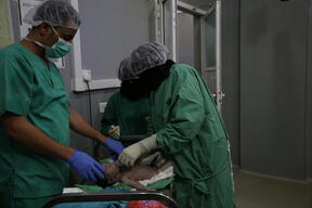 Pediatric healthcare in Abs Hospital