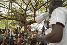 Measles intervention in Boso Manzi