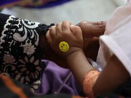 Treating Malnutrition in Abs Hospital, Yemen