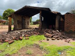 Cyclone Freddy in Nkhulambe, Phalombe District, Malawi