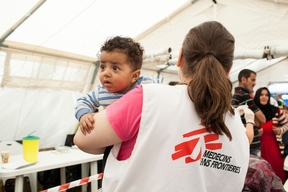 Vaccination Campaign in Idomeni, Greece.