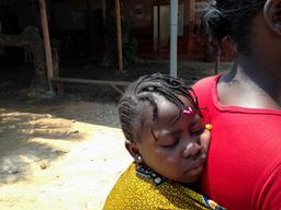 Health clinic for children in the PK 5 neighborhood of Bangui