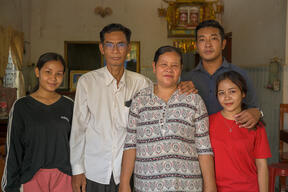 50 years MSF – staff in Cambodia look back: the story of Yoeuth Yoeun and Chamroeun Ros who fell in love after a training with MSF