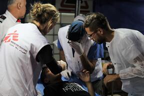 Israeli forces injure hundreds of Palestinian men, women, and children in Jerusalem