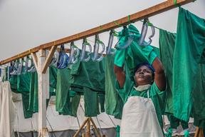Sierra Leone - New Ebola treatment center in Freetown