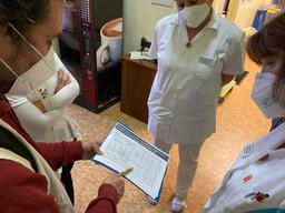 MSF COVID-19 response in care home Božice